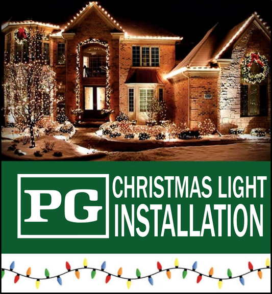 Christmas Light Installation